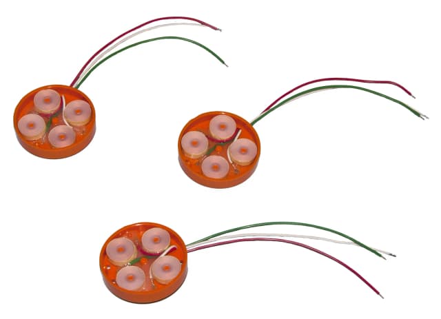 Three multi-coil assemblies
