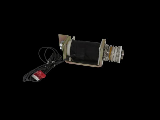 Linear solenoid for subway doors