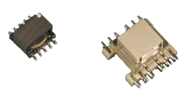 Two different surface mount transformers